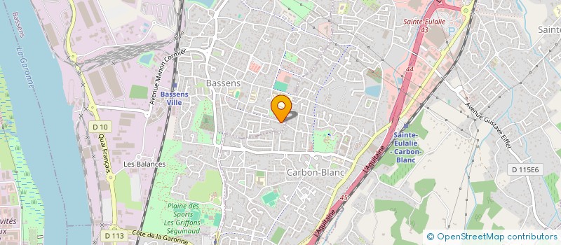 localisation de l'entreprise HERNANDEZ NOEMIE ET GHIRARDI MARC  BASSENS