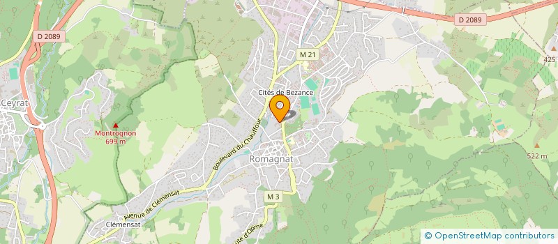 localisation de l'entreprise HERNANDIS  ROMAGNAT