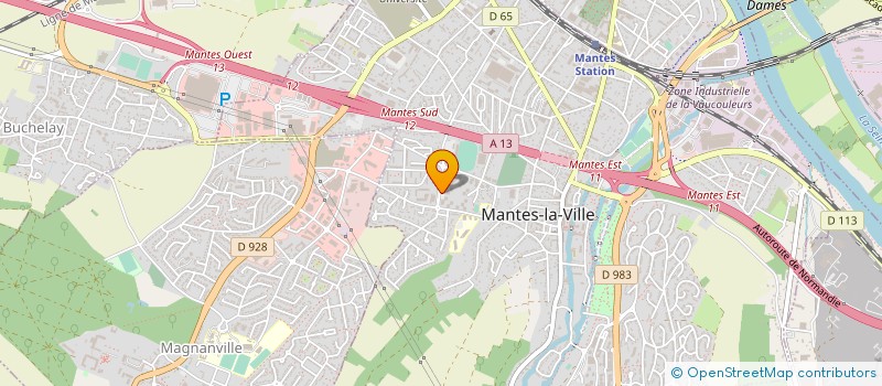 localisation de l'entreprise HERO DISTRIBUTION à MANTES-LA-VILLE