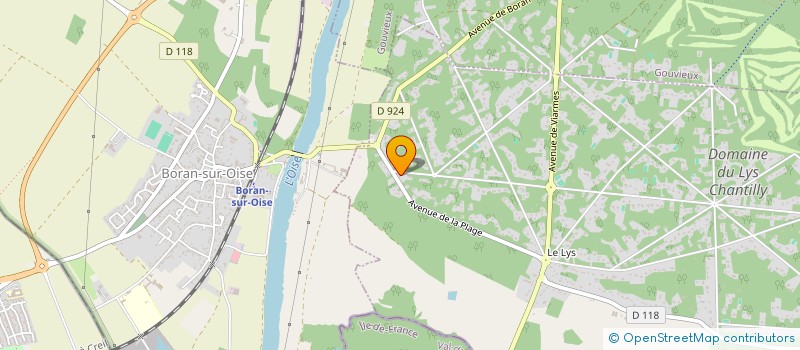 localisation de l'entreprise HERO IMMOBILIER  LAMORLAYE