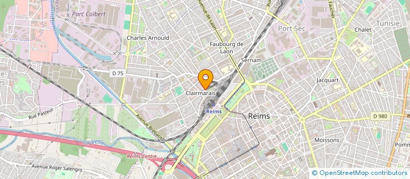 localisation de l'entreprise HERO INV  REIMS