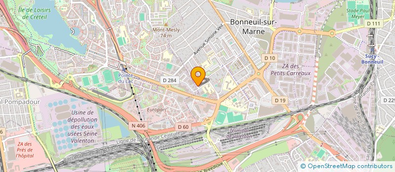 localisation de l'entreprise HERO MOBILITE  BONNEUIL-SUR-MARNE