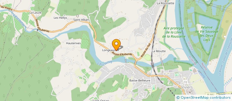 localisation de l'entreprise HERO'S BOXING GYM à VIVIERS