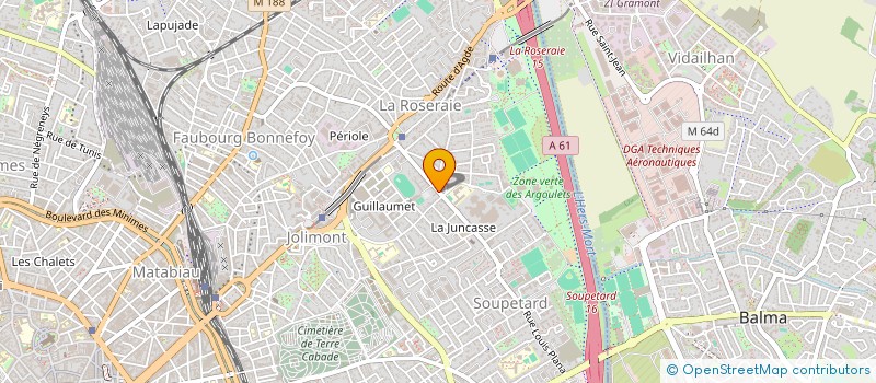 localisation de l'entreprise HERO SERVICES à TOULOUSE