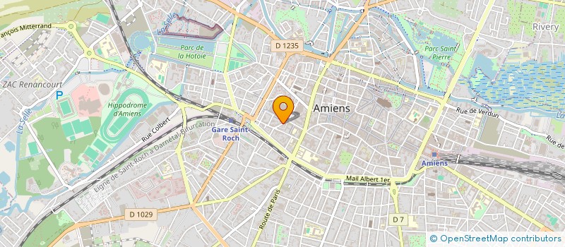 localisation de l'entreprise HEROCE à AMIENS