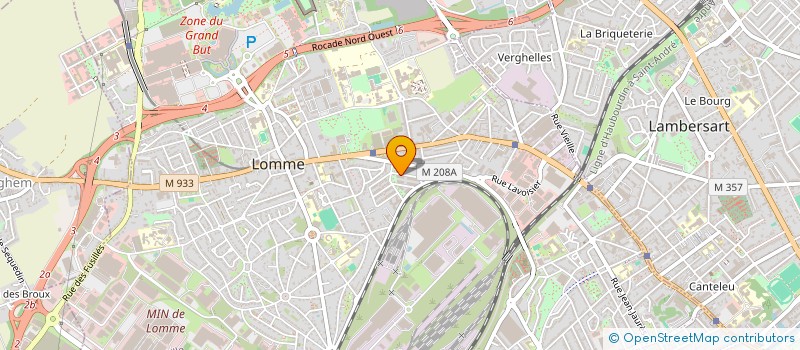 localisation de l'entreprise HERODIA à LILLE