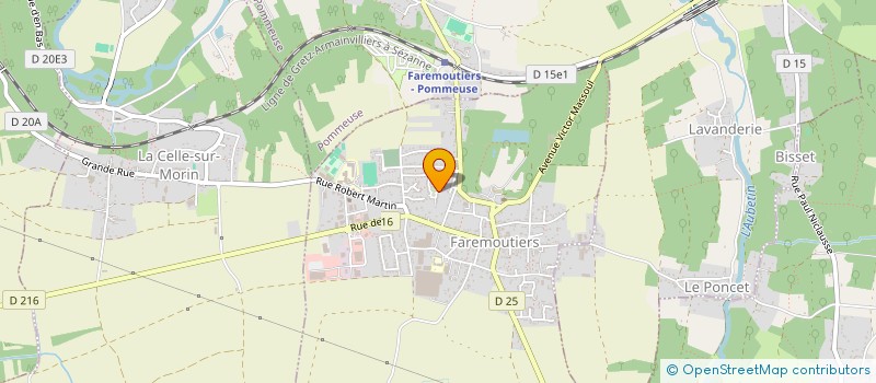 localisation de l'entreprise HEROES  FAREMOUTIERS