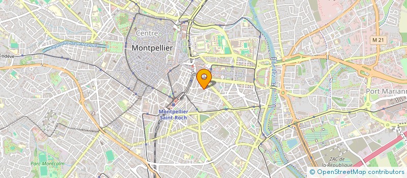 localisation de l'entreprise HEROGAR à MONTPELLIER