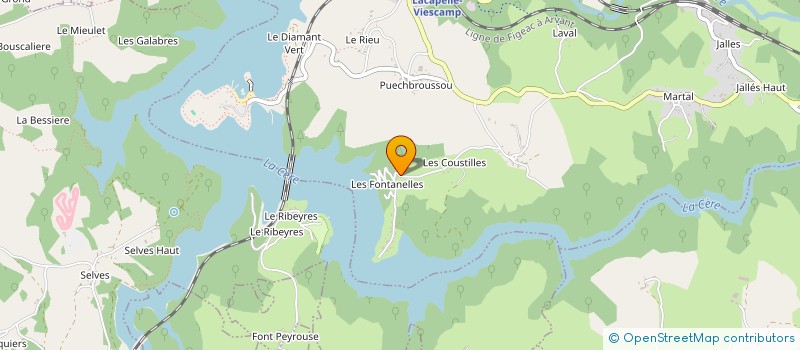 localisation de l'entreprise HEROLE à LACAPELLE-VIESCAMP