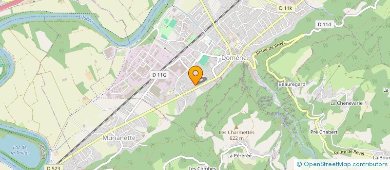 localisation de l'entreprise HERON INVESTISSEMENTS  DOMENE