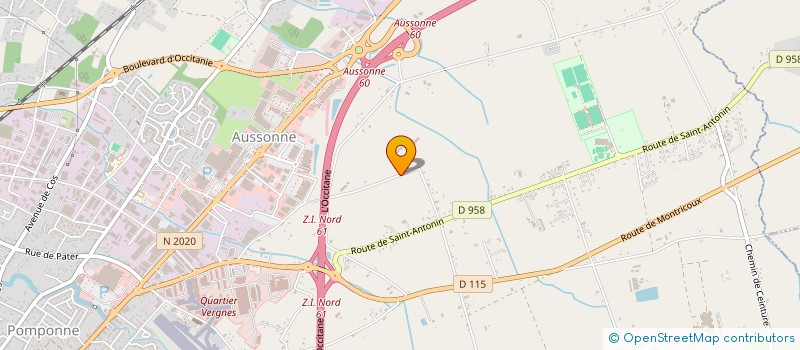 localisation de l'entreprise HERON SERVICE QUERCY GASCOGNE  MONTAUBAN