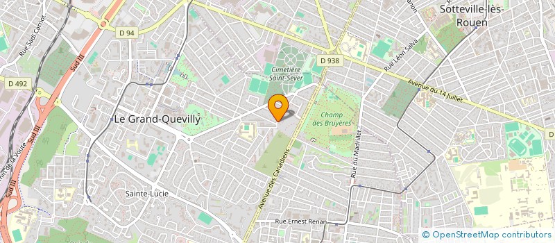 localisation de l'entreprise HERONA  CROISY-SUR-ANDELLE