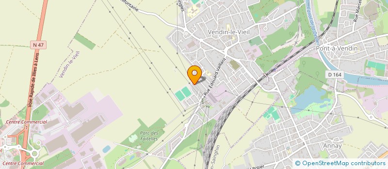 localisation de l'entreprise HEROS HOLDING  VENDIN-LE-VIEIL