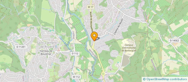 localisation de l'entreprise HEROTEL à PRADES-LE-LEZ