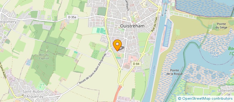 localisation de l'entreprise HEROUVILDIS à OUISTREHAM