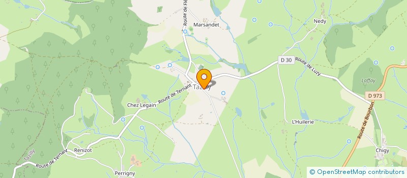 localisation de l'entreprise HERPE  TAZILLY