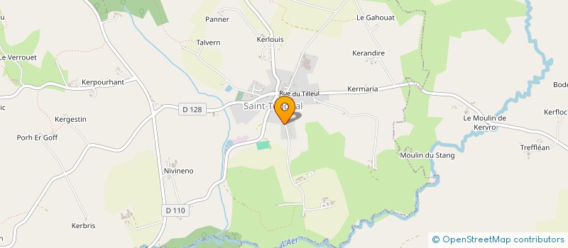 localisation de l'entreprise HERPE FABIEN  SAINT-TUGDUAL