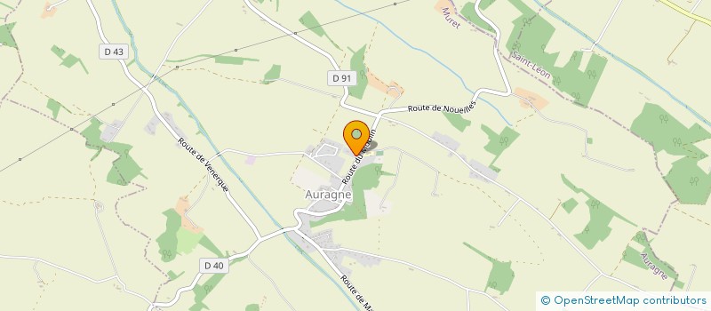 localisation de l'entreprise HERR'ELEC  AURAGNE