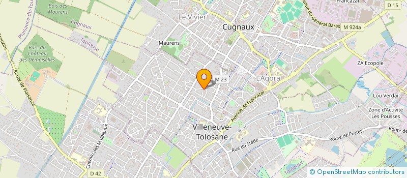 localisation de l'entreprise HERRA'DALTON à VILLENEUVE-TOLOSANE