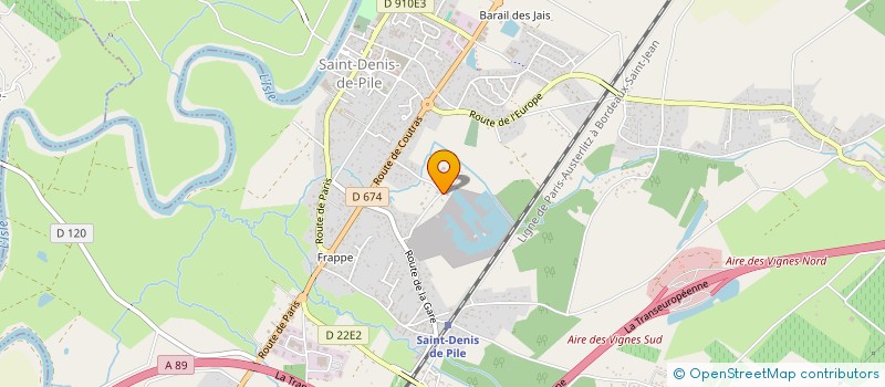 localisation de l'entreprise HERRANZ  BORDEAUX