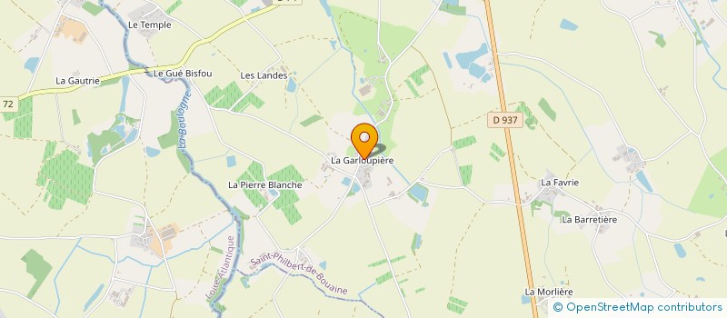 localisation de l'entreprise HERREMAN à SAINT-PHILBERT-DE-BOUAINE
