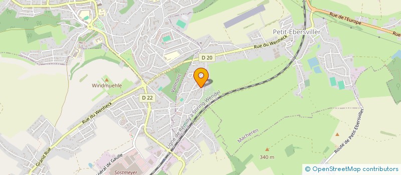 localisation de l'entreprise HERRENWALD  VALMONT