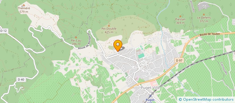 localisation de l'entreprise HERRERA FAMILY STOCKAGE  PUGET-VILLE