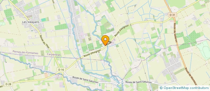 localisation de l'entreprise HERRERA FRERES à PERNES LES FONTAINES