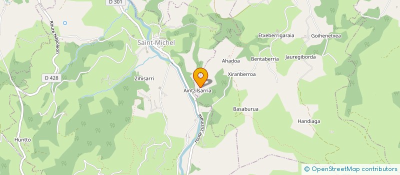 localisation de l'entreprise HERRIKO OGIA  AINHICE-MONGELOS