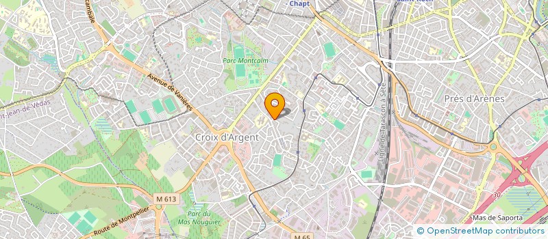 localisation de l'entreprise HERRIO à MONTPELLIER