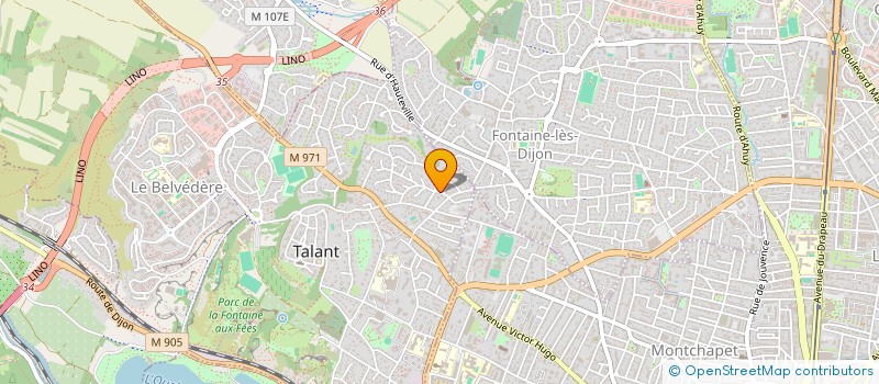 localisation de l'entreprise HERRIOT  TALANT