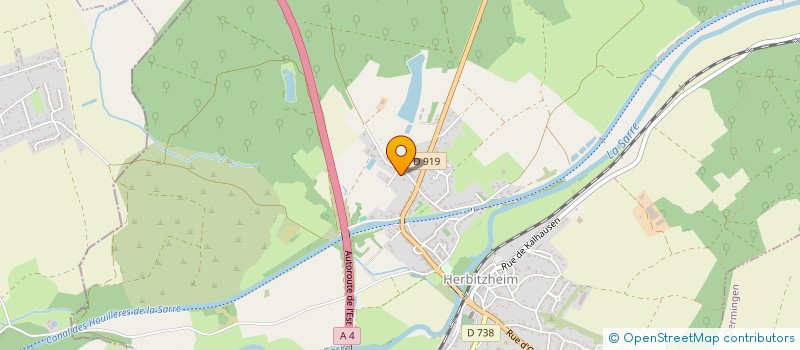 localisation de l'entreprise HERRMANN FRERES  KESKASTEL