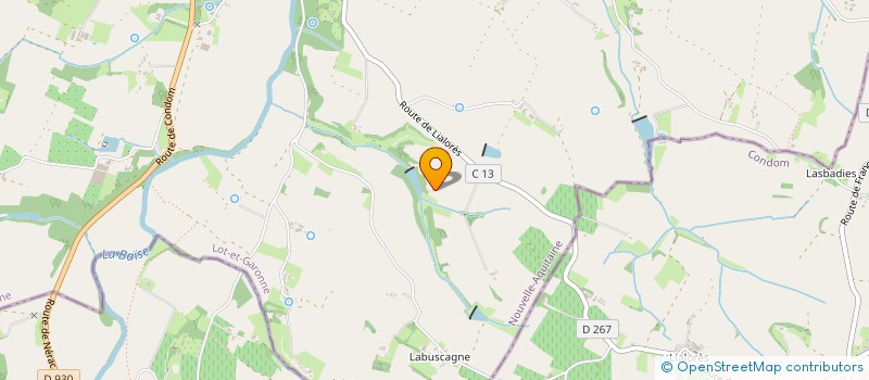 localisation de l'entreprise HERRON PROPRIETES  MONCRABEAU