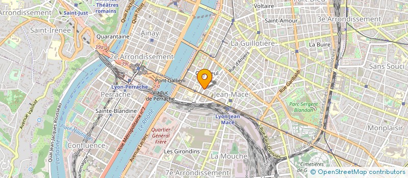 localisation de l'entreprise HERRVIN  LYON