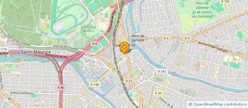 localisation de l'entreprise HERSELF PARIS  JOINVILLE-LE-PONT