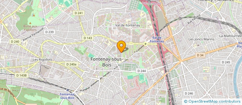 localisation de l'entreprise HERSI TRANSPORTS à FONTENAY-SOUS-BOIS