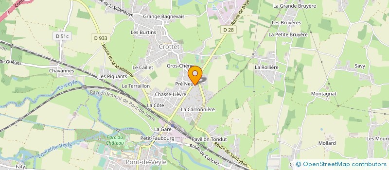localisation de l'entreprise HERSILIE à CROTTET