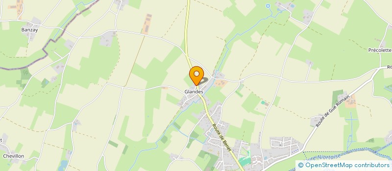 localisation de l'entreprise HERTEO  LE VANNEAU-IRLEAU