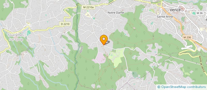localisation de l'entreprise HERTSENS-VERHELST SOCIETE DE FAIT à VENCE