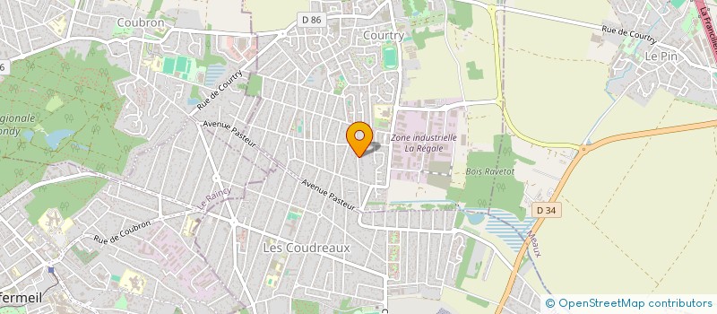 localisation de l'entreprise HERTWEG BONA LOCATIONS à COURTRY