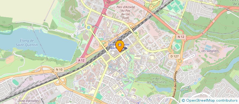 localisation de l'entreprise HERTZ FRANCE  MONTIGNY-LE-BRETONNEUX