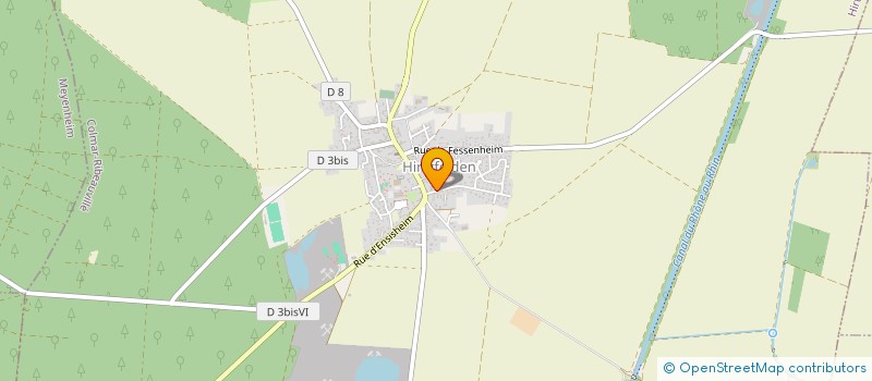 localisation de l'entreprise HERTZALDER KOLLEGA  HIRTZFELDEN