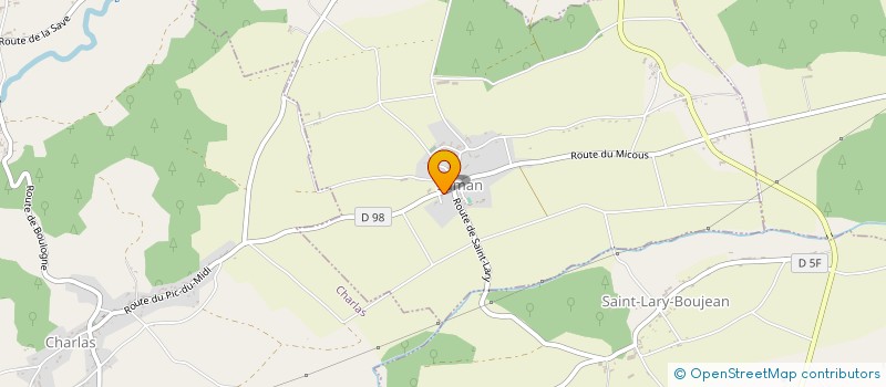 localisation de l'entreprise HERTZSAT-ENERGY  CHARLAS