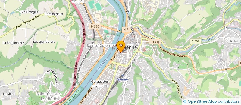 localisation de l'entreprise HERVALIAN à VIENNE