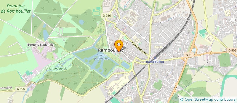 localisation de l'entreprise HERVANDON  RAMBOUILLET