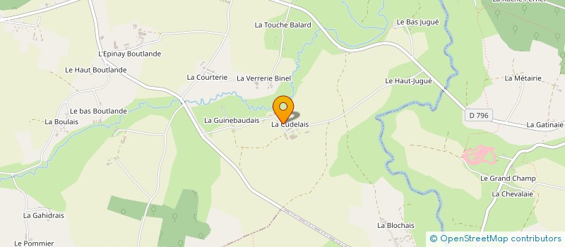 localisation de l'entreprise HERVE à BAZOUGES-LA-PEROUSE