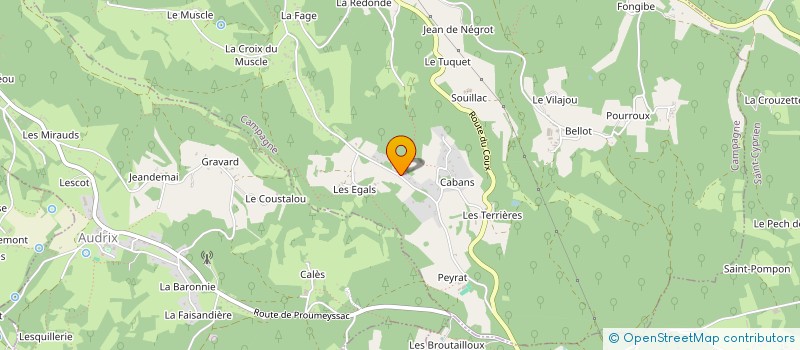 localisation de l'entreprise HERVE AGRI TP  CAMPAGNE