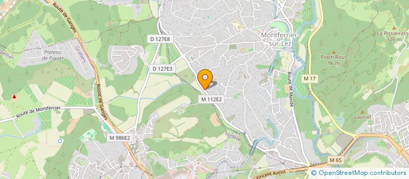 localisation de l'entreprise HERVE BACCOU à MONTFERRIER-SUR-LEZ