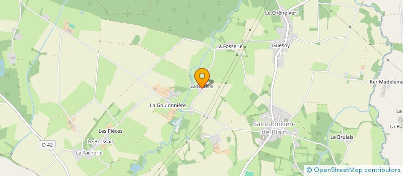 localisation de l'entreprise HERVE BEZIER à NOTRE-DAME-DES-LANDES