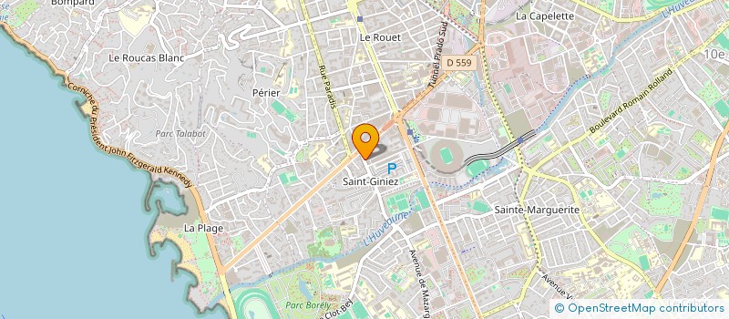 localisation de l'entreprise HERVE-BIS à MARSEILLE